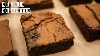 The Best Fudge Brownie Recipe| No Oven No Beater | Easy and simple fudge brownie | Foodie's Oven