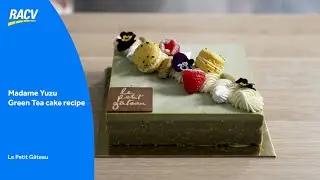 Madame Yuzu Green Tea cake recipe | Le Petit G&acirc;teau