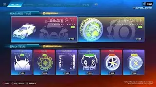 Rocket League Item Shop HD [ FLIM-FLAM INVERTED, X-TEMPO SAFFRON WHEELS!] Ryufalcon blue