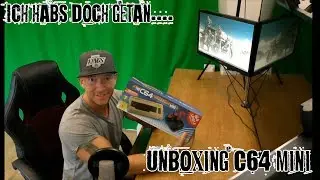 Ich habs getan.... C64 Mini Unboxing | 4K UHD