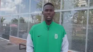 Declaraciones del juvenil SUB-20 Royer Caicedo, previo al juego Vs &Aacute;guilas Doradas en el Atanasio