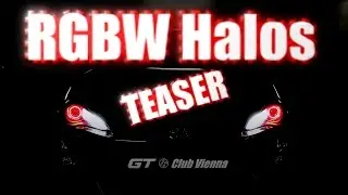 Custom Headlights - RGBW Led Halos & blacked out - Toyota GT86 / Scion FRS - GT86 Club Vienna