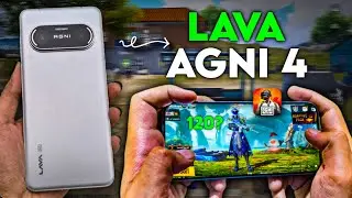 Lava Agni 4 BGMI Test⚡️120 FPS in BGMI?😱 Laga Agni 4 Review