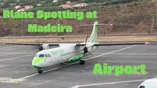 8 MINUTES of TAKEOFFS and LANDINGS | Madeira Airport Plane Spotting HD