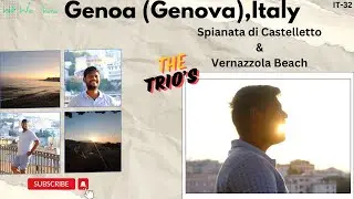 Spianata di Castelletto & Vernazzola Beach Genova, Italy || IT- 32 || Italy || We & Data