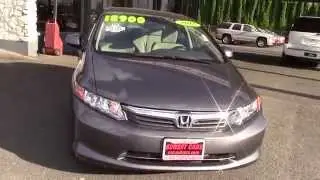 2012 Honda Civic Natural Gas (Stock #95309) at Sunset Cars of Auburn