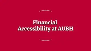 Financial Accessibility at AUBH