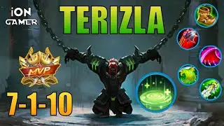 TERIZLA - DOMINATING TOP LANE - SOLO RANK GAMEPLAY - MOBILE LEGENDS ITALIA-