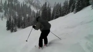 Solitude Powder stash (Summit lift traverse)