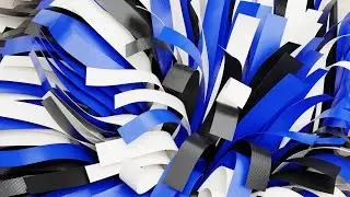 🔥Создание кинематографической ленточной анимации в Blender 5.0 &mdash; Учебное пособие