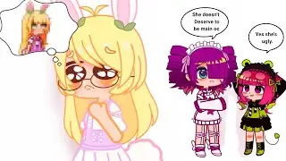 My other oc's hate on Mika because she's not beautiful will she glow up? 😰😤(gacha club)