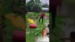 How to quench a burning gas// please see// share it too