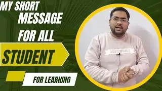 My message for all Student by Salman sir