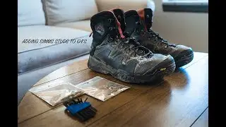 Installing Simms Studs into G4 Boots