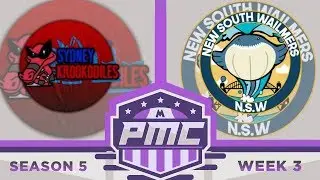 PMC S5 W3 Team Builder SYDNEY KROOKODILES VS NEW SOUTH WAILMERS