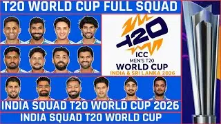 India&rsquo;s T20 WC 2026 Squad OUT: No Gill or Jitesh! 😱 Ishan Kishan & Rinku Singh Back in Blue!