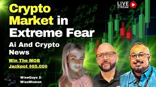 Crypto Market in Extreme Fear - Latest Crypto & Ai News - Win $65,000 Jackpot