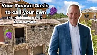 Tuscan-Inspired Highlands Ranch Home for Sale