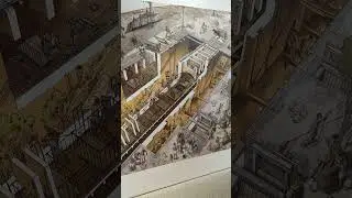 Under the Colosseum Arena Stage, in the Hypogeum Colosseum Underground, in Rome, Italy