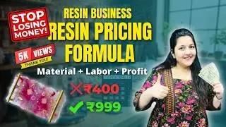 Resin Art Beginners Guide | Correct Price Formula of Products in 2026💰| Artists' Biggest Mistake