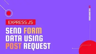 How to send data from html to express js in an HTTP POST request?