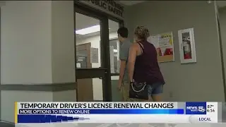 Alabama temporary driver's license renewal changes
