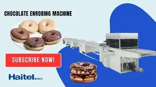 🍫 Chocolate Enrobing Machine &ndash; Make Every Treat Perfectly Coated! 🍪✨