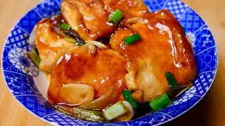 Tofu cooked like this tastes really delicious, coated in a rich sauce :: Delicious food
