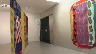 Exposition Claude VIALLAT Mus&eacute;e FABRE Montpellier 2014 (video)