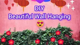 DIY Beautiful Wall Hanging #craft #diy 