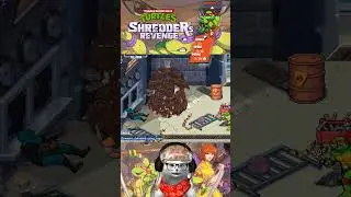 TMNT Shredder's Revenge #tmnt #shorts #shortvideo #gaming #gamingvideos #ninja #ghemie #gamemarsk