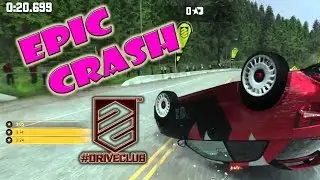 DRIVECLUB Epic Crash PS4