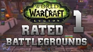 Demon Hunter Target Calling Gameplay -- Rated Battleground -- #1 -- Legion Season 1 --