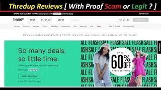 Thredup Reviews [ With Proof Scam or Legit ? ] Thredup ! Thredup Com Reviews ! Thredup.Com reviews
