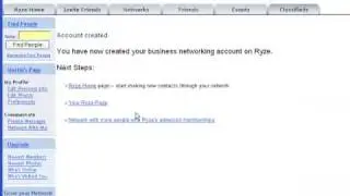 Ryze Social Network Traffic Tutorial