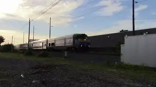 LIRR- The Old Master Explodes Down the Central Branch with DM30AC 511's Monster K5LLA Horn!