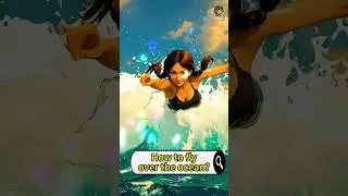 Flying Over the Ocean | Dreamlike Freedom in the Sky