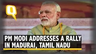 PM Modi Addresses a Rally in Madurai, Tamil Nadu