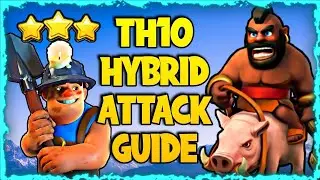 TH 10 base fully destroyed😱😱😱😱😱#th10attackstrategy #th10fullydestroyed #th10