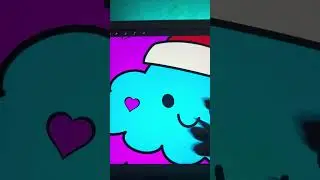 Kawaii cute art for Amazon KDP #drawing #art #drawing #kawaii #procreate #cover #cute 