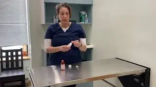 How to draw up liquid medications