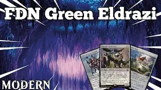 Cracked UNCOUNTERABLE ELDRAZI Aggro | FDN Green Eldrazi | Modern | MTGO