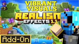 Realism Effects 1.1 Add On Showcase &brvbar; Vanilla & Vibrant Visuals &brvbar; Minecraft Bedrock &brvbar; Daz Man REACTS