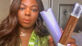 FENTY SKIN Hydra Vizor Huez Tinted Moisturizer, минеральный солнцезащитный крем с широким спектром действия Spf 30