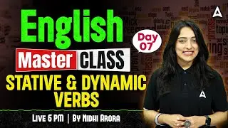 English For Teaching Exams | Stative & Dynamic Verbs English Grammar Masterclass |English TGT Class