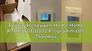 Review Honeywell Home Home RTH6360D1002 Programmable Thermostat, 5-2 Schedule, 1-Pack, White