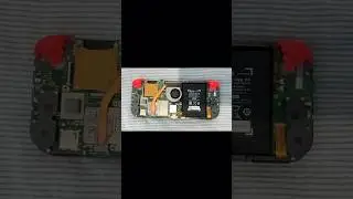 Shell swapping switch lite case - blue to clear black