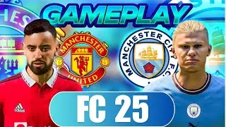 MAN UTD vs MAN CITY! 🔥 HUGE DERBY! | EA FC 25 4K Gameplay