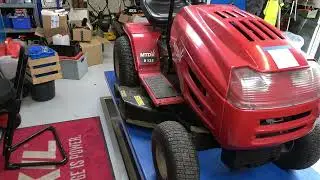 MTD havetraktor - skift af kilerem