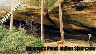Hansons Point to Indian Staircase- Red River Gorge